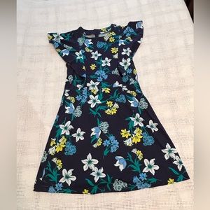 Draper James ruffle sleeve floral dress